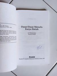 Gambar Dasar-Dasar Menulis Karya Ilmiah dari Toko Buku Bekas Aksiku Kota Administrasi Jakarta Timur 2 Tokopedia