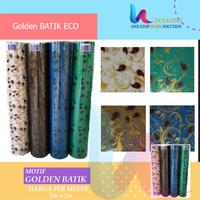 Gambar Plat Pagar Fiber Plastik Penutup Pagar Golden Batik Motif - Hitam dari Lucyandri Official Kab. Tangerang 1 Tokopedia