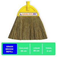 Gambar KODAKI Refill Sapu Grass Broom Sapu Rumput Sapu Lantai Cleanmatic 214495 dari KODAKI Mall Kota Administrasi Jakarta Utara 3 Tokopedia