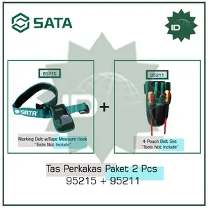 TAS PERKAKAS PAKET SET TOOLS 95215 + 95211 SATA (TOOLS NOT INCLUDED)