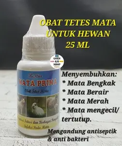 OBAT TETES MATA HEWAN 25 ml MATA BERAIR MATA BENGKAK SNOT MATA MERAH