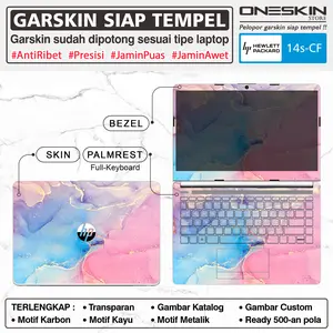 Pelindung Layar Screen Protector Guard Kompatibel untuk HP 14s-cf cf2017tu cf2018tu cf2019tu cf2075tu cf2076tu Glossy Doff Anti Blueray