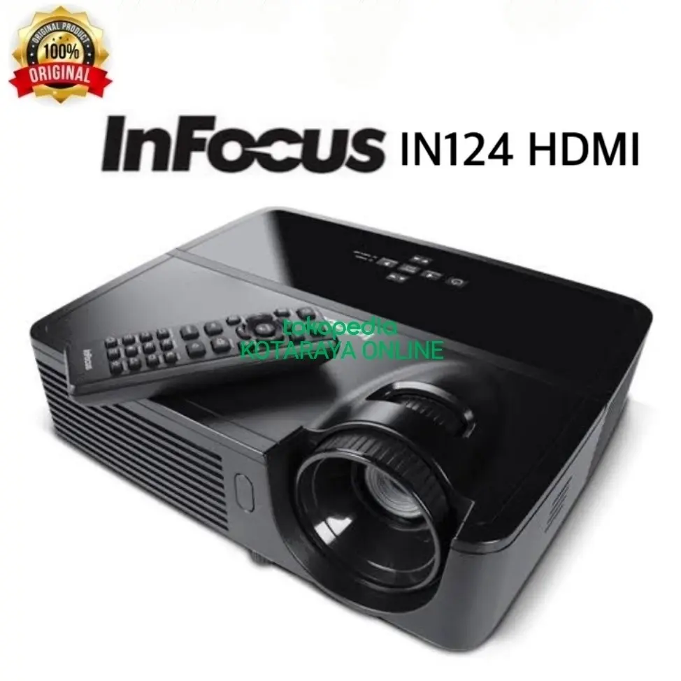 infocus in124 HDMI 3300 lumens slim Projector DLP Proyektor