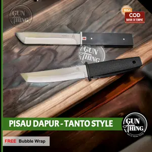 Pisau Tanto - Pisau Dapur / Pisau Serbaguna / Pisau Outdoor / Camping