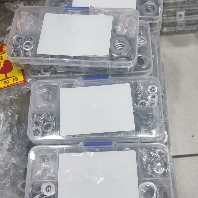 Ring Baut Stainless 1 Box isi 360PCS M2-M10 Anti karat Stainless 1