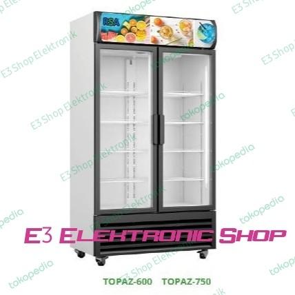 Gambar Kulkas Kaca Showcase RSA Topaz 750 Display Cooler Topaz750 730 Liter dari E3 Shop Elektronik Kota Administrasi Jakarta Utara Tokopedia