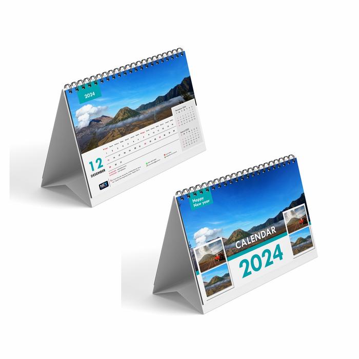 Gambar Cetak Kalender Meja / Duduk Custom - KLN 1 dari Nex Printshop Kota Tangerang Selatan 3 Tokopedia
