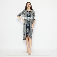 Gambar KI Dress Clarissa Zola Biru - Biru, 4 dari KainIndonesiaco Kota Administrasi Jakarta Timur 1 Tokopedia