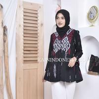 Gambar KI Atasan Wanita Lengan Panjang Tenun Jihan Safiyya Pink - Pink, 4 dari KainIndonesiaco Kota Administrasi Jakarta Timur 1 Tokopedia