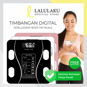Timbangan Badan Digital Body Fat Monitor with App Smart Weight Scale
