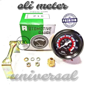 OLI METER/AMPERE OIL-INDIKATOR PENGUKUR TEKANAN OLI MESIN MOBIL