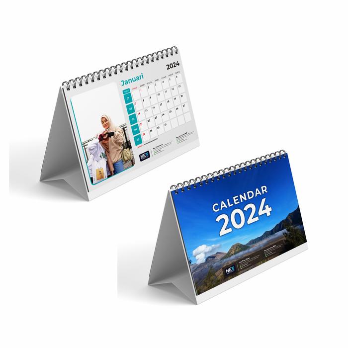 Gambar Cetak Kalender Meja / Duduk Custom - KLN 1 dari Nex Printshop Kota Tangerang Selatan 5 Tokopedia