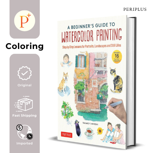Gambar Beginner's Guide Watercolor Painting - 9784805317488 dari Periplus Bookshop_NEW Kota Administrasi Jakarta Timur Tokopedia