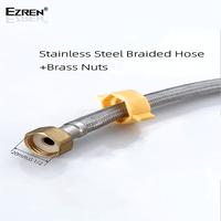 Gambar Ezren EZ-0441 Flexible Hose 100CM Anyam Selang Kran Air Wastafel dari Ezren Official Store Kab. Tangerang 3 Tokopedia