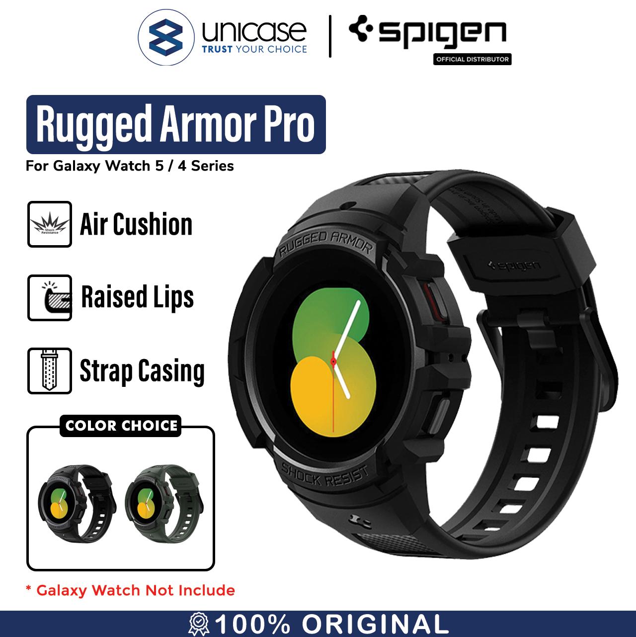 Case Galaxy Watch 5 Pro/4 40/44/45mm Spigen Rugged Armor Pro Casing