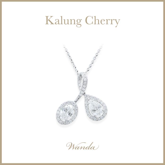 Gambar Kalung Berlian Wanda - Cherry - Pendant dari Wanda House Of Jewels Kota Administrasi Jakarta Pusat Tokopedia