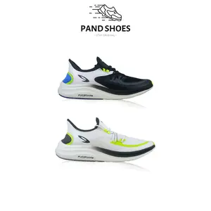 Sepatu Lari 910 Nineten Hyougen ORIGINAL - Hitam/Putih/Neon