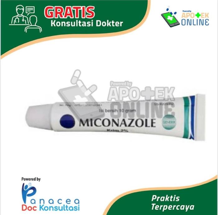 Gambar MICONAZOLE NITRATE 2% CREAM 10 GR/SALEP ANTI JAMUR/KADAS/KURAP/PANU dari Apotek Azalea Farma Bekasi Timur Kota Bekasi Tokopedia