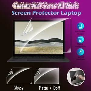 Antigores Universal Custom Anti Gores Laptop Glossy Matte Screen Guard Protector