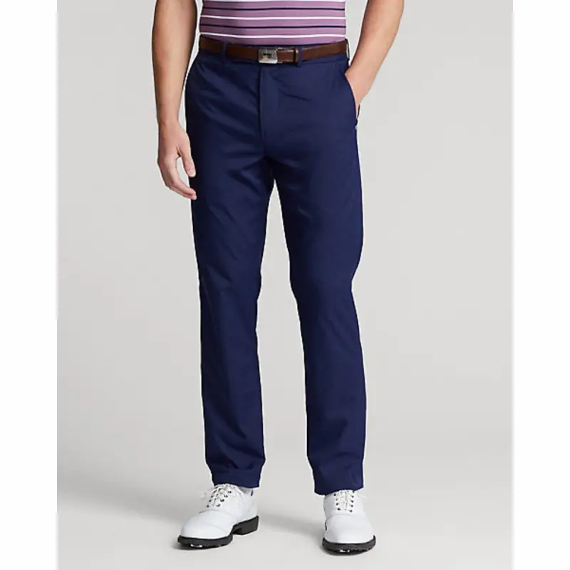 Celana Golf Panjang RLX Pria Refined Navy Tailored Fit Original 0