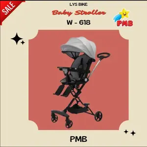 Kereta Dorong Anak Bayi Baby Stroller W 618 Dorongan Anak PMB Murah