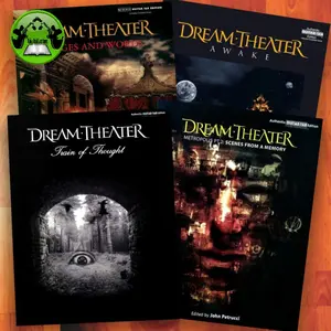 Buku Tablature Gitar Dream Theater Bundle