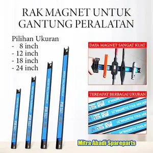 MAGNETIC TOOL HOLDER HANGING RACK Alat Gantung Perkakas Magnetik