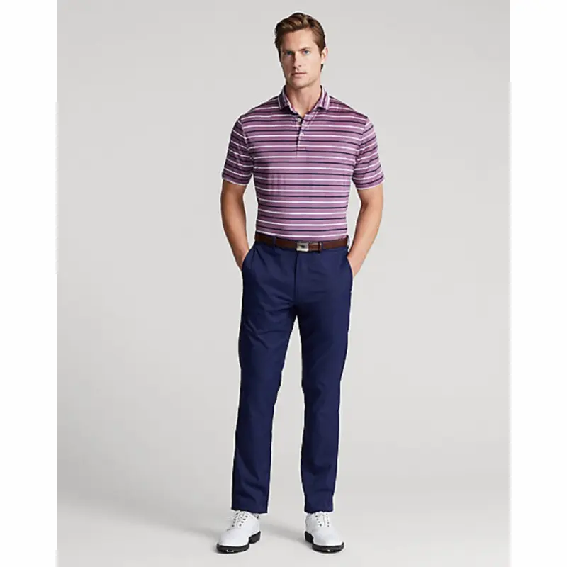 Celana Golf Panjang RLX Pria Refined Navy Tailored Fit Original 3