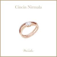 Gambar Cincin Berlian Wanda - Nirmala - Ring - Oval 0.30 rose gold dari Wanda House Of Jewels Kota Administrasi Jakarta Pusat 1 Tokopedia