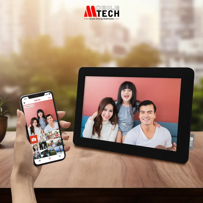 Gambar Smart Wi-Fi Photo Frame Mobiletech - Hitam dari MobileTech Indonesia Kota Administrasi Jakarta Utara 5 Tokopedia