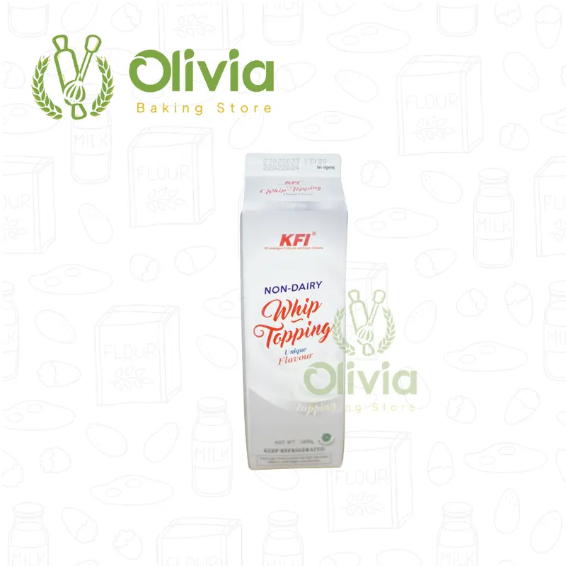 Whip Topping Trans Silver / Wipped / Whipping Cream 1kg 0