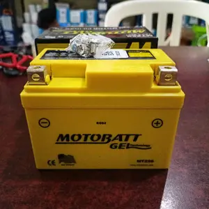 Aki Mio/ Aki Beat/ Motobatt MTZ5S Gel/ GTZ5S/ 12V 4.2AH/ Aki Vario