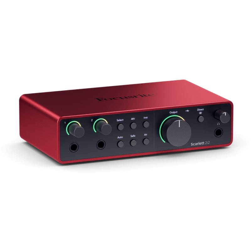 Focusrite Scarlett 2i2 4th Gen - USB Audio Interface 0