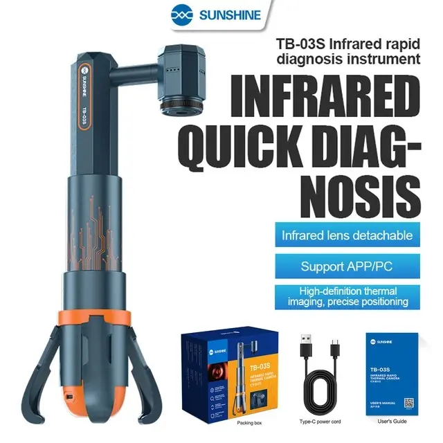 SUNSHINE TB-03S Infrared Rapid Thermal Camera IIT ShortCam Lite