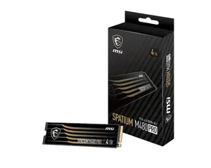 MSI SPATIUM M480 PRO PCIe 4.0 NVMe M.2 4TB Gen4x4