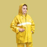 Gambar Ghana Jas Hujan PVA / Jas Hujan Pria / Jas Hujan Wanita / Jas Hujan Dewasa / Mantel Hujan / Raincoat - Kuning dari Kenmaster Official Store Kota Administrasi Jakarta Utara 4 Tokopedia