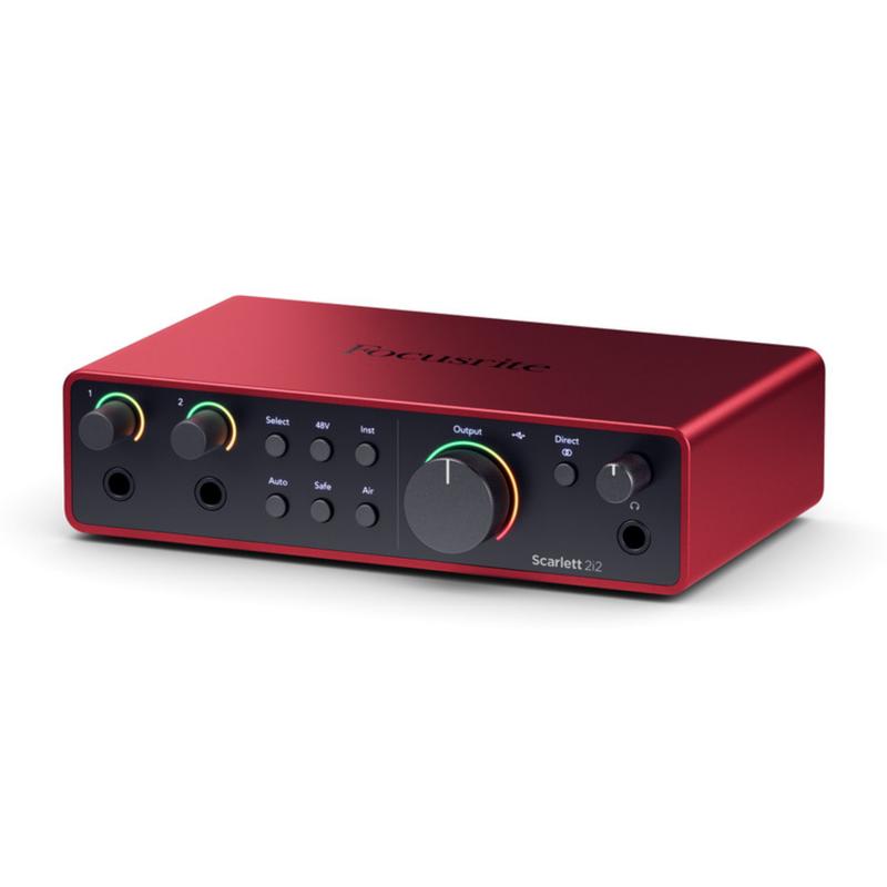 Focusrite Scarlett 2i2 4th Gen - USB Audio Interface 1