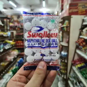 SWALLOW / SWAN KAPUR BARUS KAMPER NAPHTHALENE DISK BALL 35 g