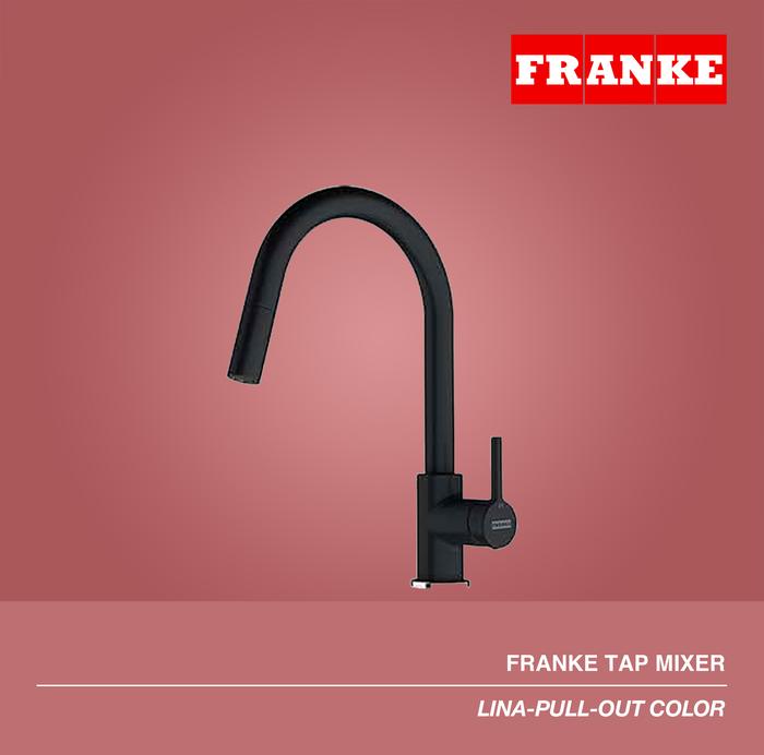 Gambar FRANKE Kitchen Faucet Lina Pull Out Onyx LINA-PULL-OUT-ONYX dari PT Surya Pertiwi Kota Tangerang Tokopedia