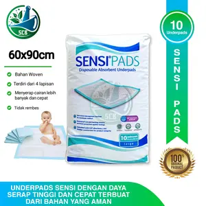 SensiPads -Underpad -Perlak Matras Alas -Isi 10 Pcs
