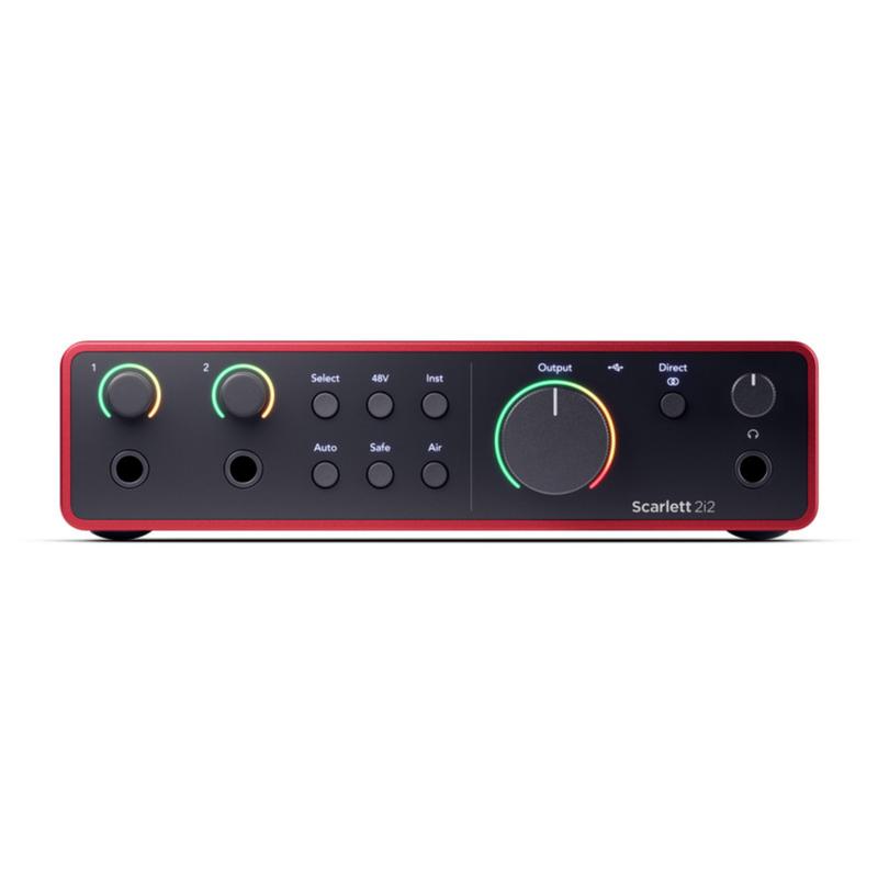 Focusrite Scarlett 2i2 4th Gen - USB Audio Interface 2