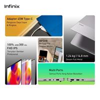 Gambar LAPTOP Infinix Inbook X2 I7 1065G7 8GB 512GB W11 14" FHD 100%sRGB dari Agres ID Bekasi Kota Bekasi 2 Tokopedia