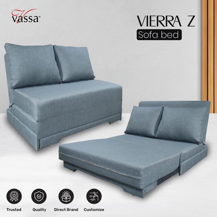 Gambar SOFABED / SOFABED VIERRA / VASSA SOFA dari Vassa Sofa & Home Kab. Bogor Tokopedia