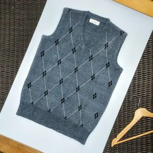 MEN WINTER VEST ROMPI RAJUT PRIA DEWASA TEBAL HANGAT FASHION IMPORT