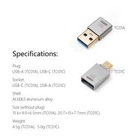 Gambar ddHiFi TC01A / TC01C HiFi USB-A to USB-C to USB-A Adapter Converter - TC01C dari bestdeal_NEW Kota Administrasi Jakarta Pusat 2 Tokopedia