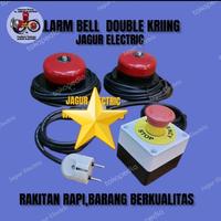 Gambar ALARM DARURAT DOUBLE BELL/ALARM BAHAYA DOUBLE BELL + TOMBOL dari Jagur Electric Kota Administrasi Jakarta Barat 1 Tokopedia