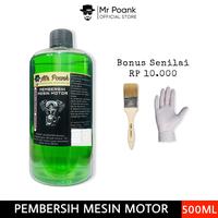 Gambar Mr. Poank COD Cairan Pembersih Mesin Motor 500ml - Engine Cleaner Ampuh & Premium Bonus Kuas & Sarung Tangan Plastik Senilai Rp 10.000 Besi Car Oli Pengkilap dari Mr Poank Original Kab. Tangerang 1 Tokopedia