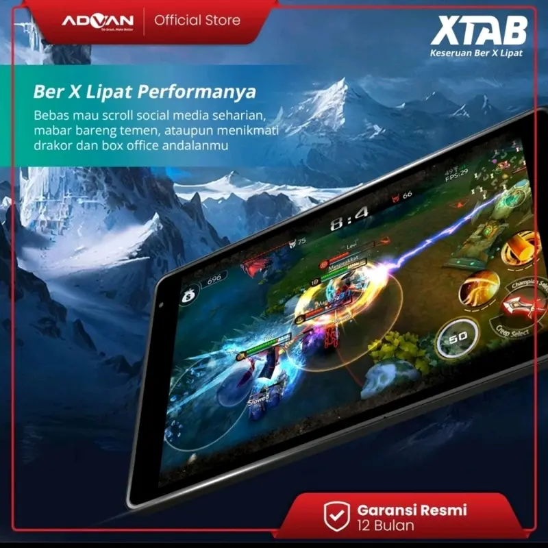 Advan XTab 4/64 Garansi Resmi 2