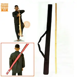 (termurah) Toya Tongkat Rotan & tas/sarung toya Silat Wushu beladiri