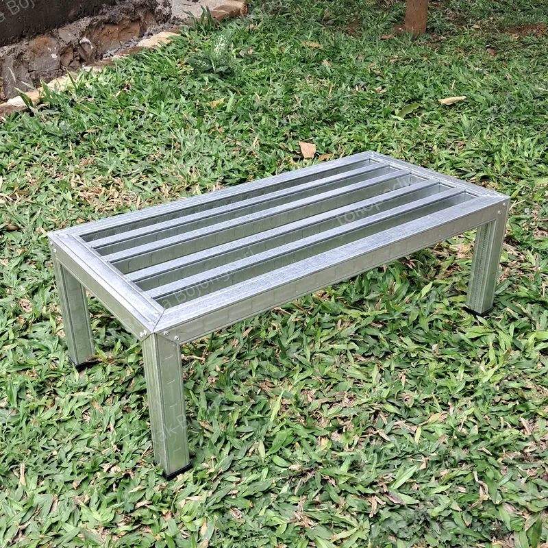 Rak Tanaman Pot Besar 60cm - Baja Ringan - Rak Tahan Air - Anti Karat 0